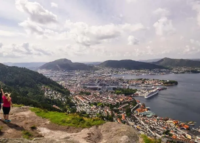 Beautiful Near Bryggen Balcony Fireplace * Bergen